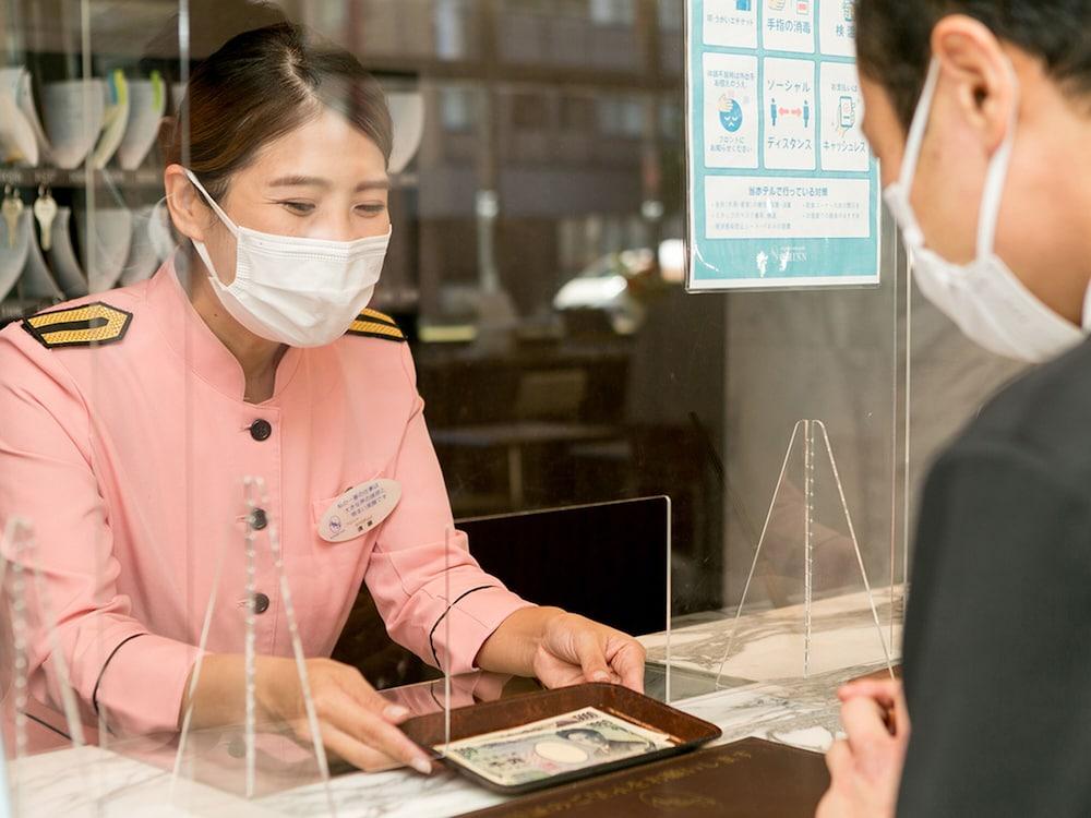 Toyoko Inn Tokyo Nihombashi Ningyocho Exterior foto